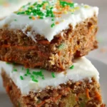 Carrot Cake Bars with Cream Cheese Frosting
