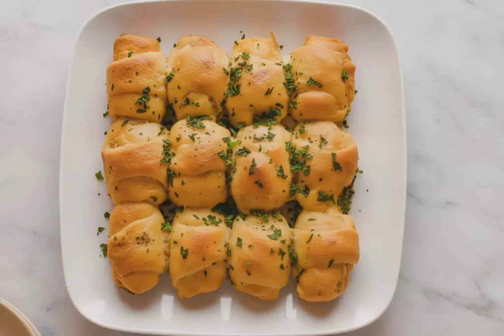 Cheesy Chicken Crescent Roll Bake