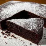 Chocolate Espresso Ricotta Cake