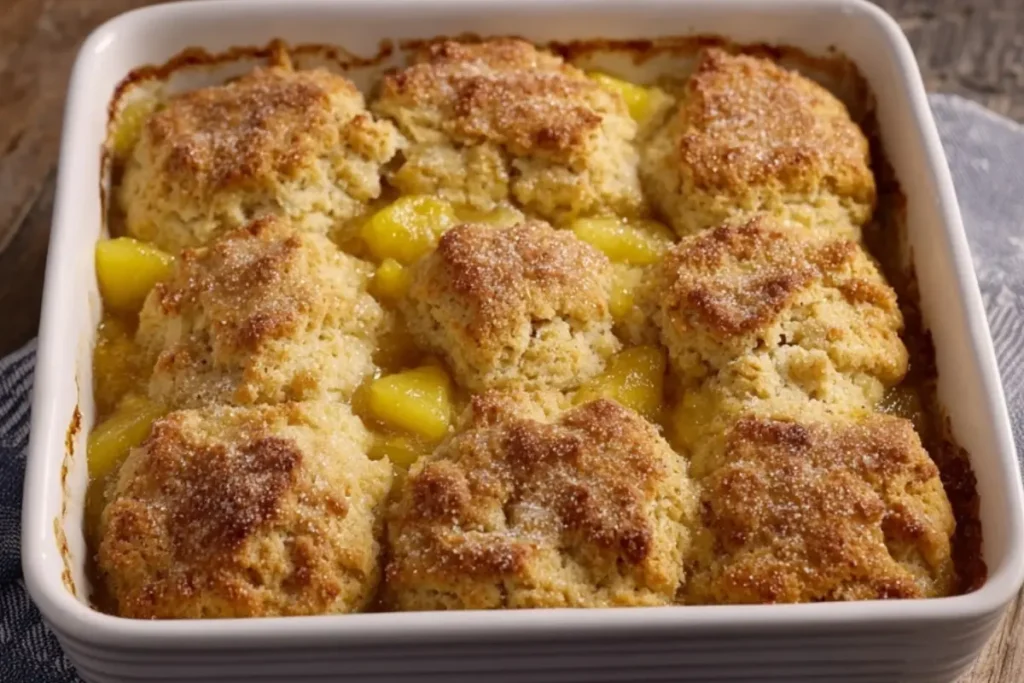 Easy Pineapple Cobbler