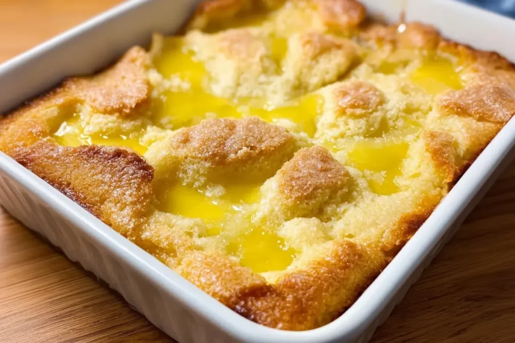 Magic Lemon Cobbler