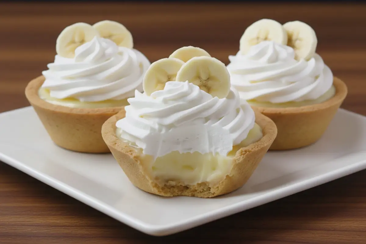 Mini Banana Cream Pies