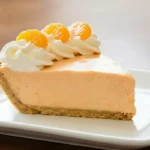 No Bake Orange Creamsicle Pie