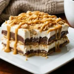 Peanut Butter Crunch Lasagna