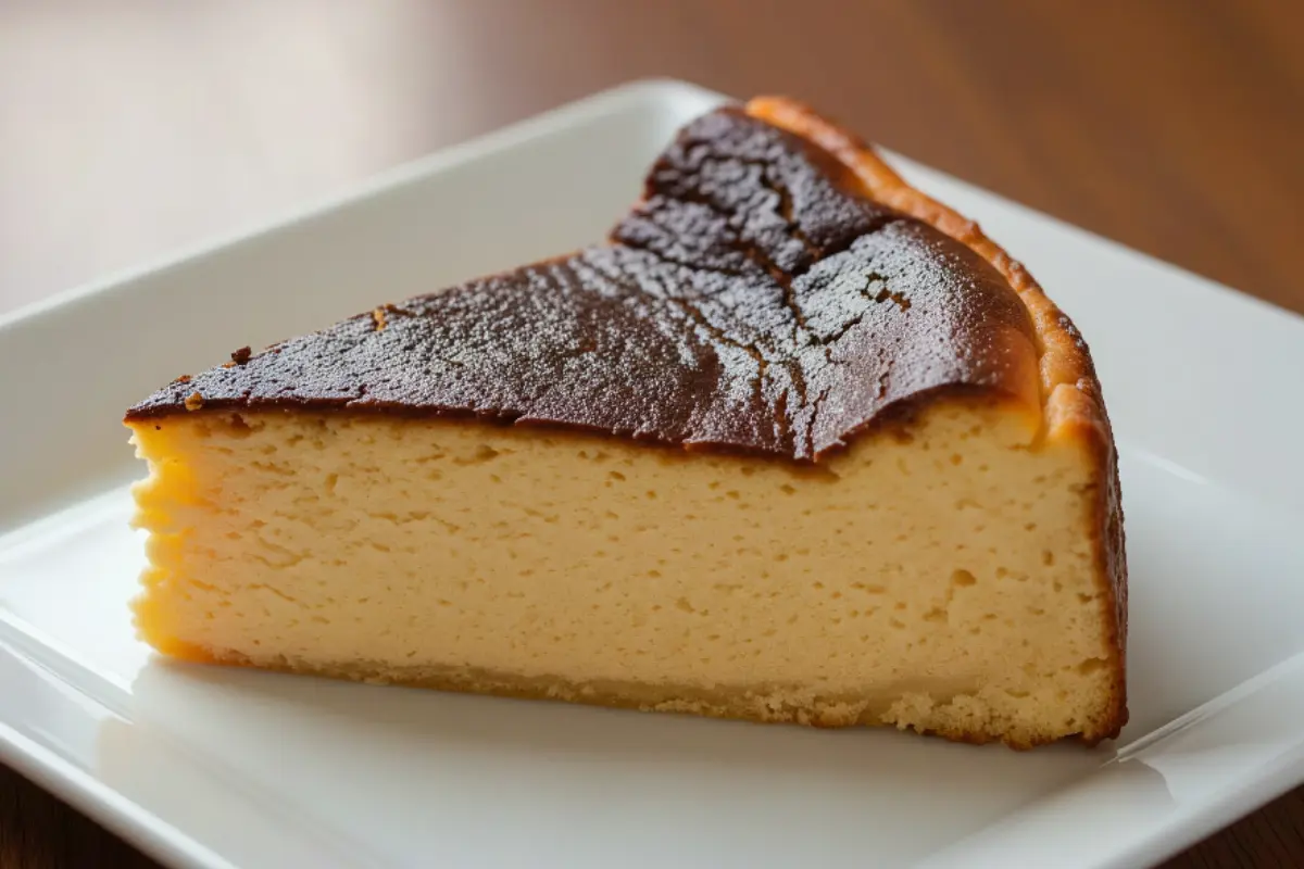 Pumpkin Basque Cheesecake