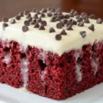 Red Velvet Poke Cake