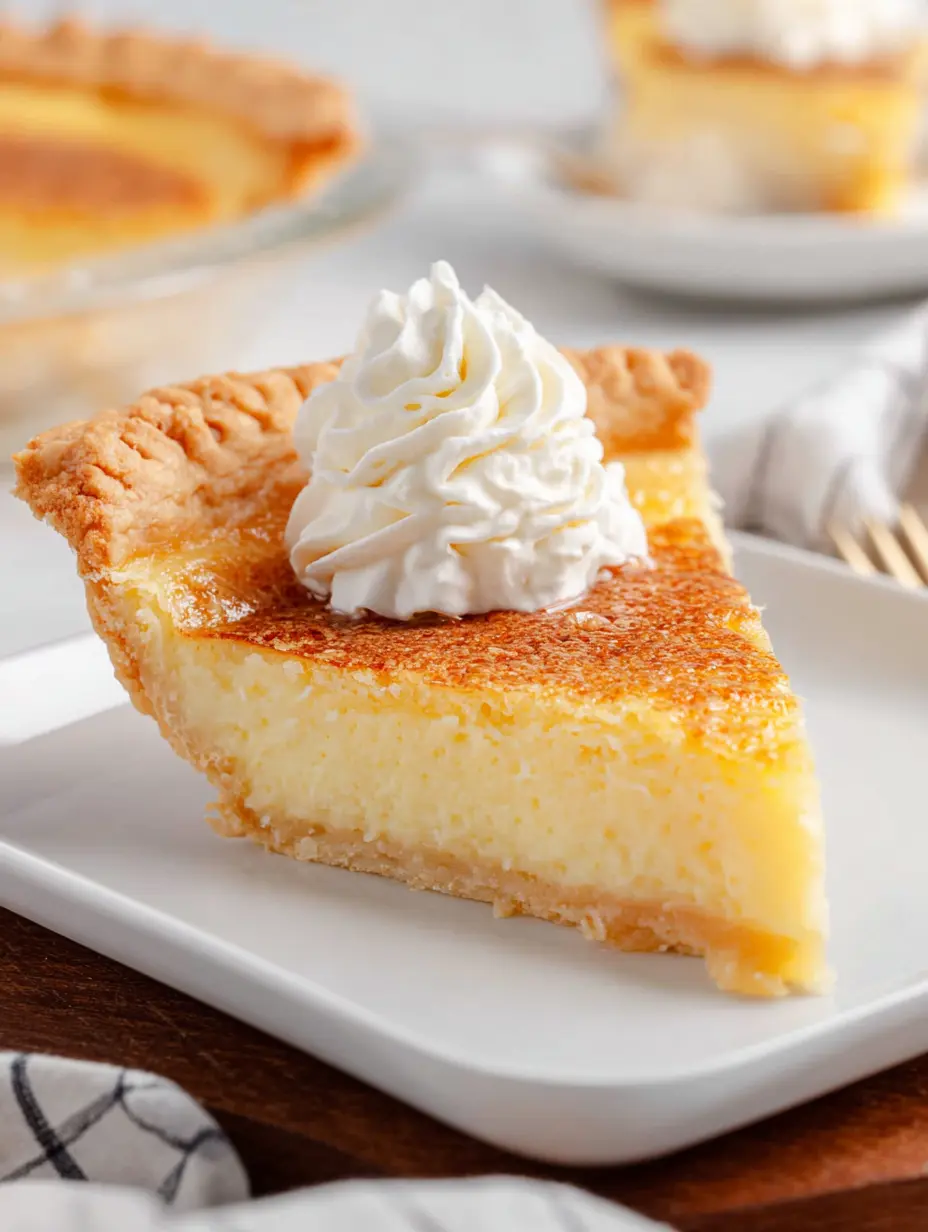 Southern buttermilk pie