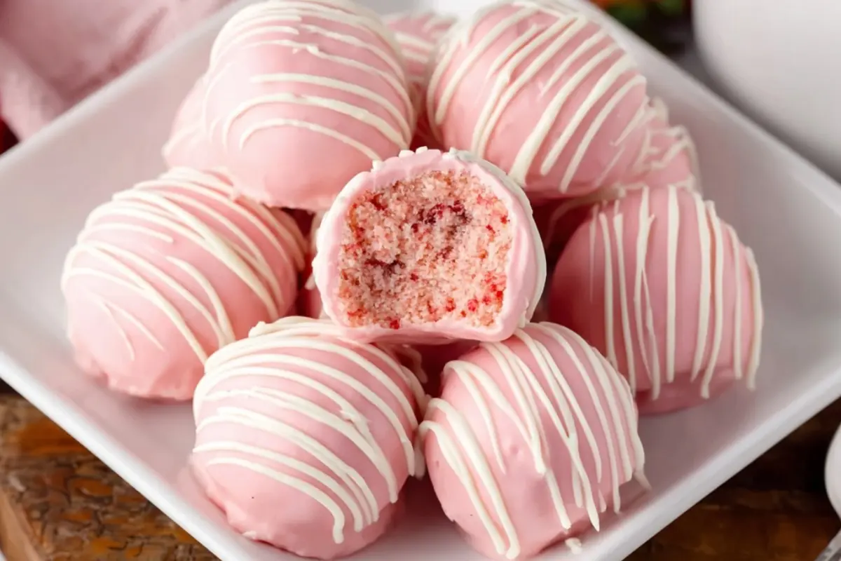Strawberry Cheesecake Bites