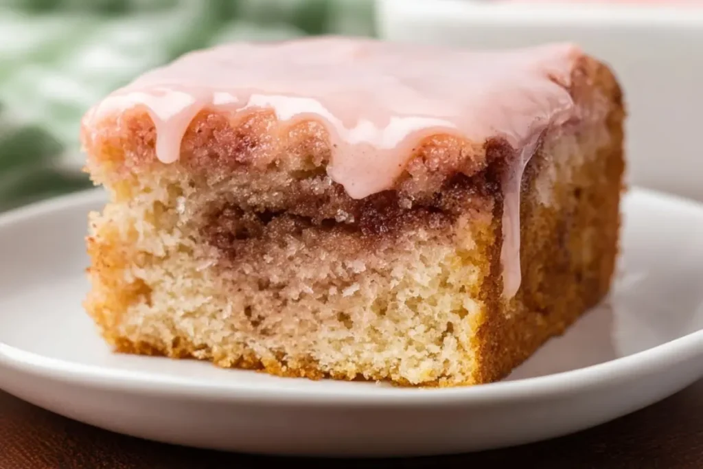 Strawberry Honey Bun Cake