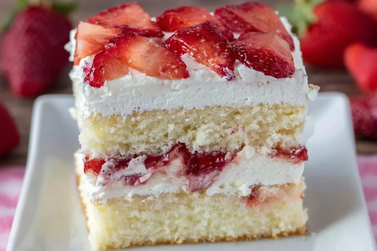 Strawberry Shortcake Cake