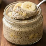 Banana Chia Honey Milk Pudding