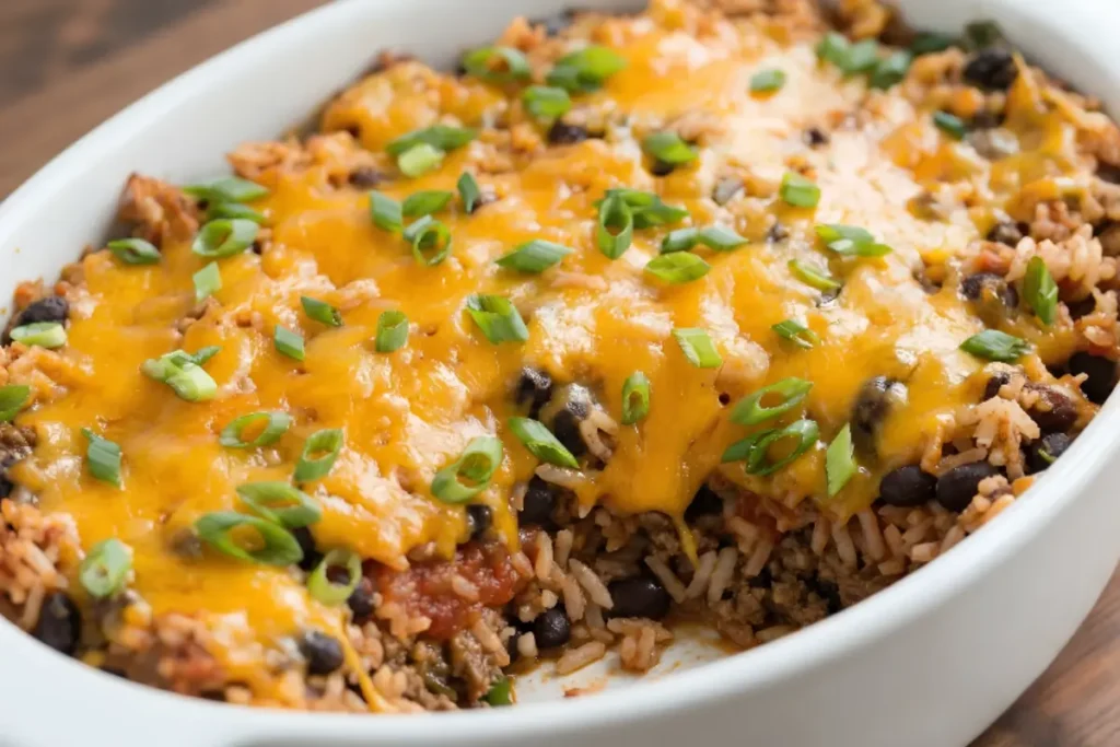 Beef Burrito Casserole