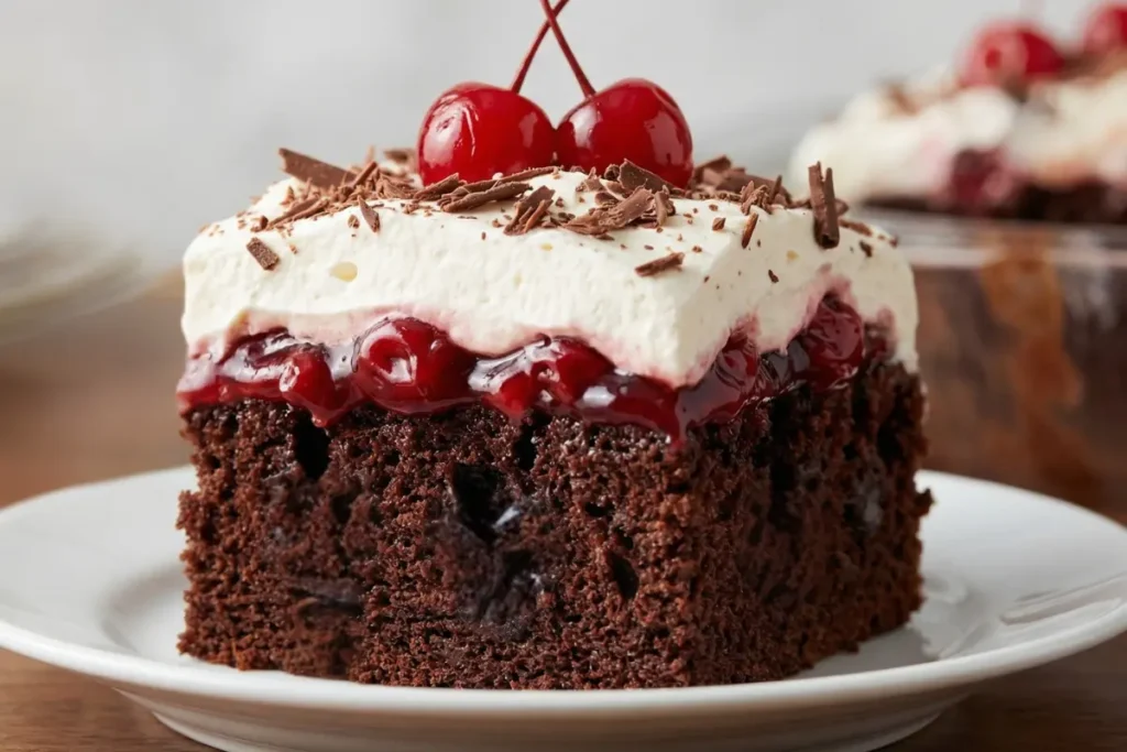 Black Forest poke cake