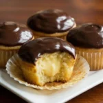 Boston Cream Pie Cupcakes