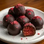 Chocolate Covered Strawberry Truffles