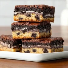 Cookie Dough Oreo Brownies Recipe