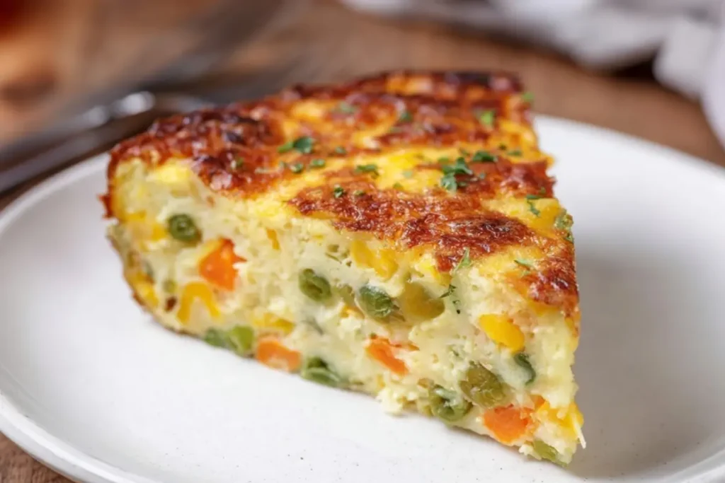 Crustless Vegetable Quiche
