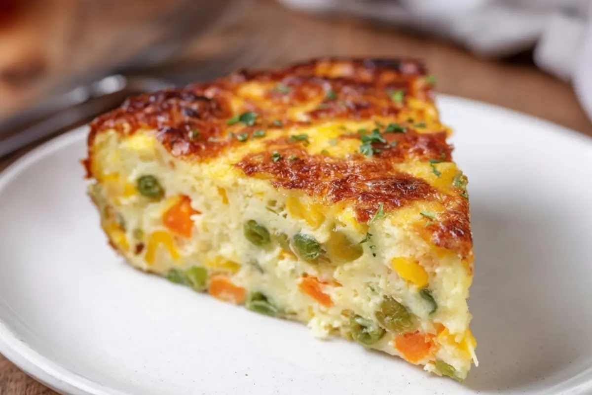 Crustless Vegetable Quiche