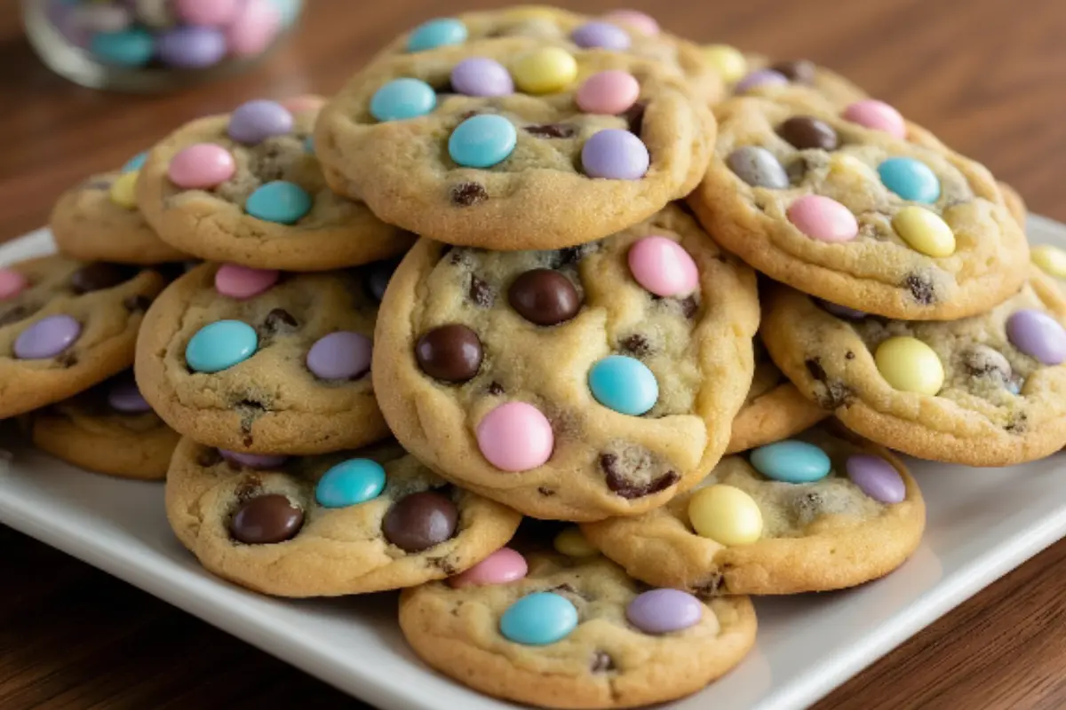 Easter Chocolate Chip Cookies