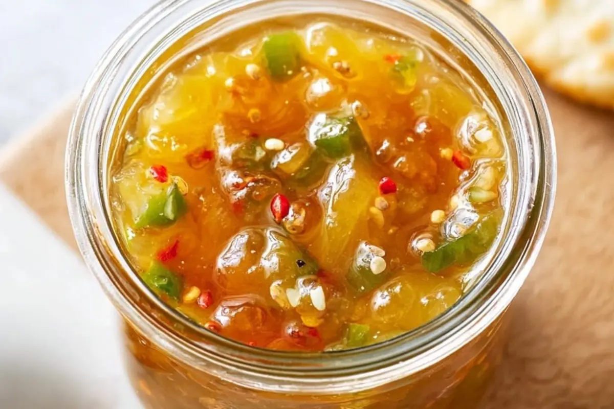 Fresh Pineapple Jalapeno Jam