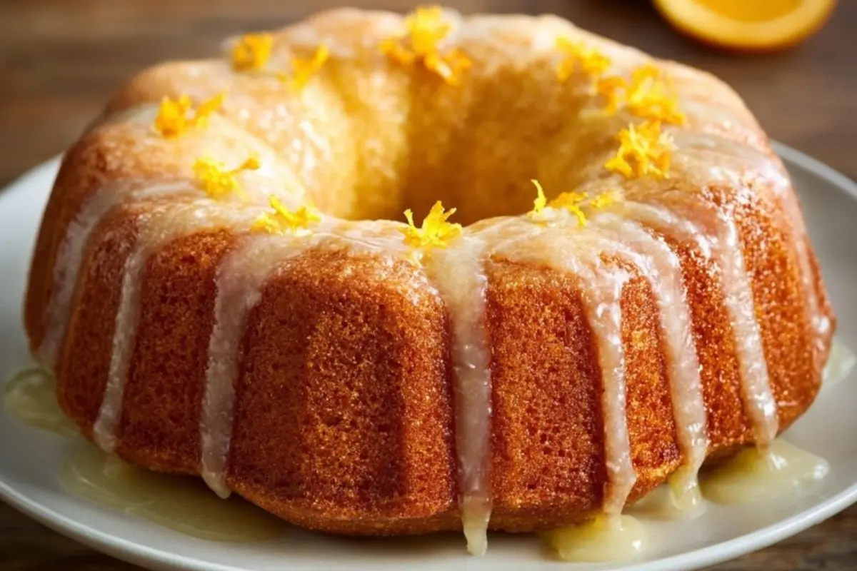 Glazed Orange Bundt Cake