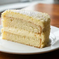 Italian Lemon Cream Cake Recipe