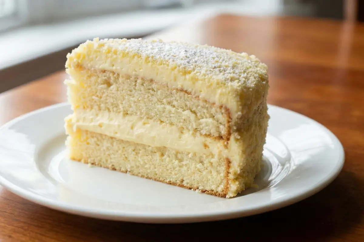 Italian Lemon Cream Cake