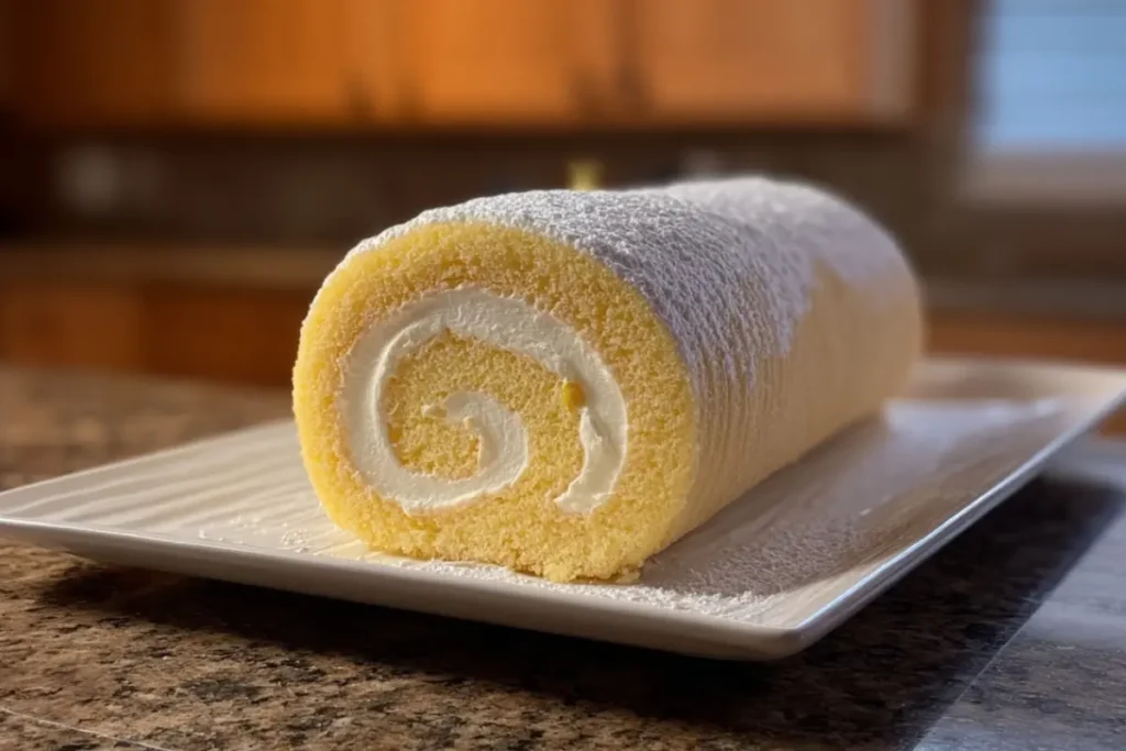 Lemon Swiss Roll