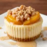 Peach Cobbler Cheesecake Bites