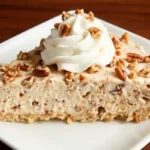 Pecan Cream Deep Dish Pie