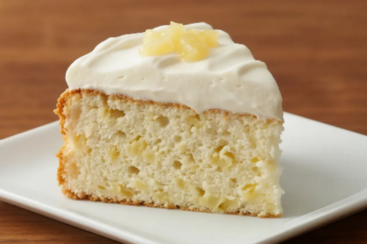Pineapple Angel Food Cake