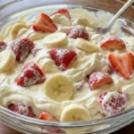 Strawberry Banana Cheesecake Salad