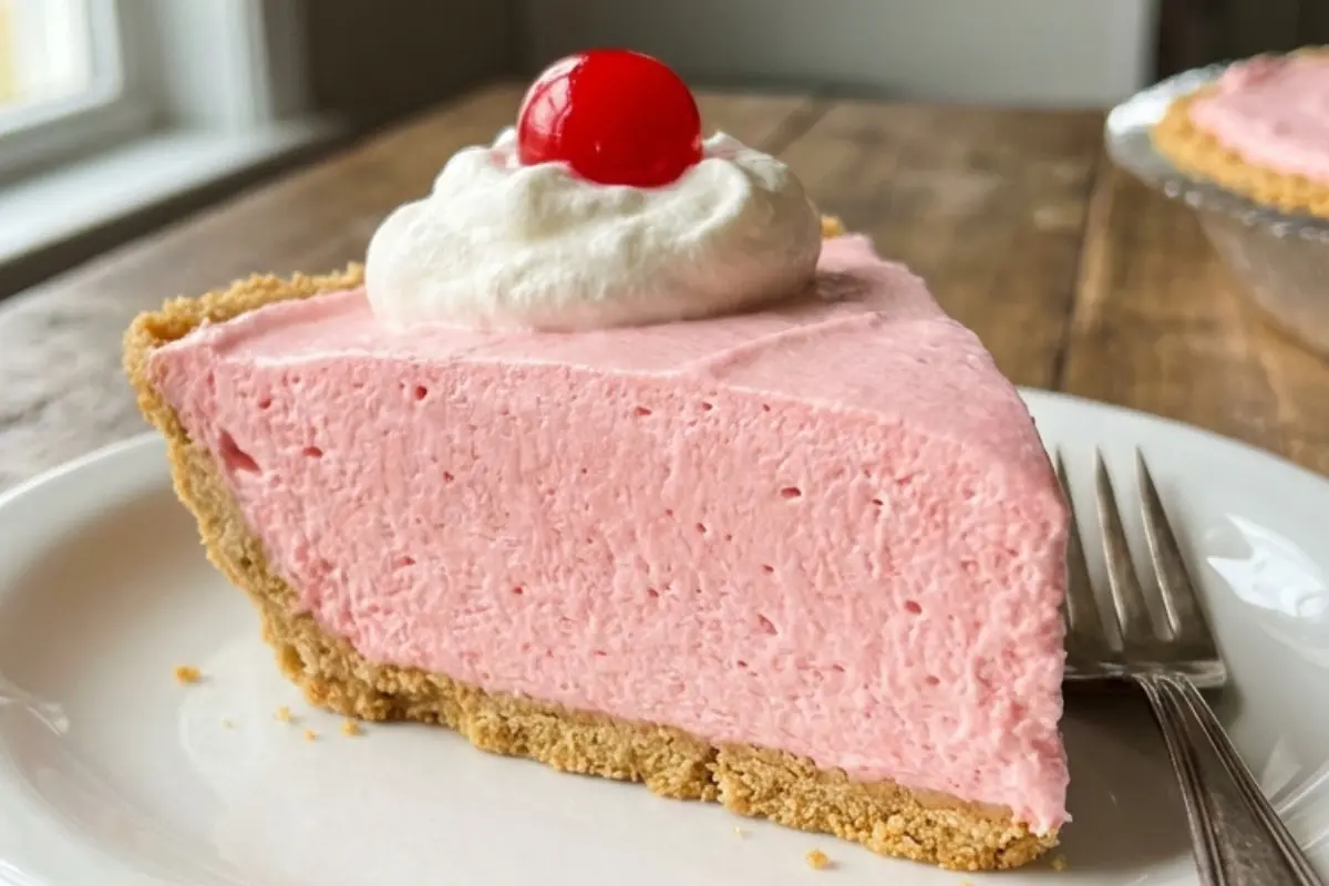 Strawberry Jello Cool Whip Pie