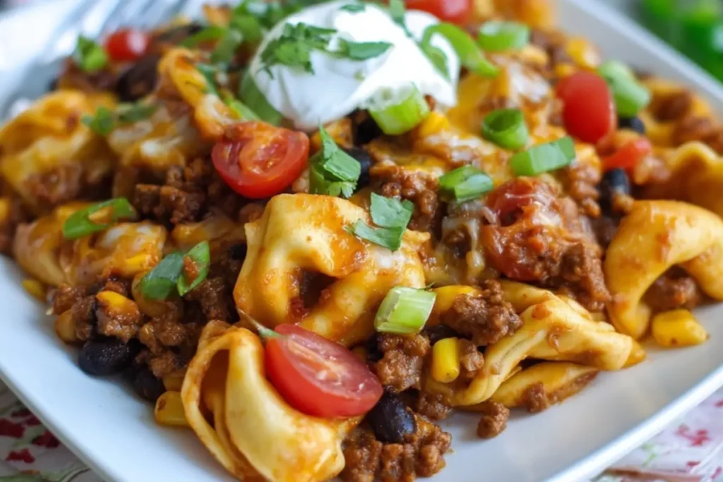 Taco Tortellini Skillet