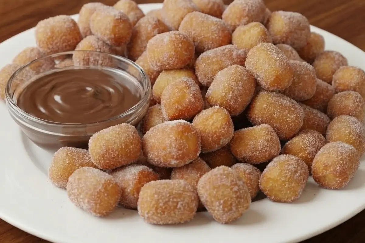 Air Fryer Churro Bites