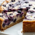 Blueberry Cream Cake