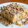 Butter Pecan Praline Poke Cake
