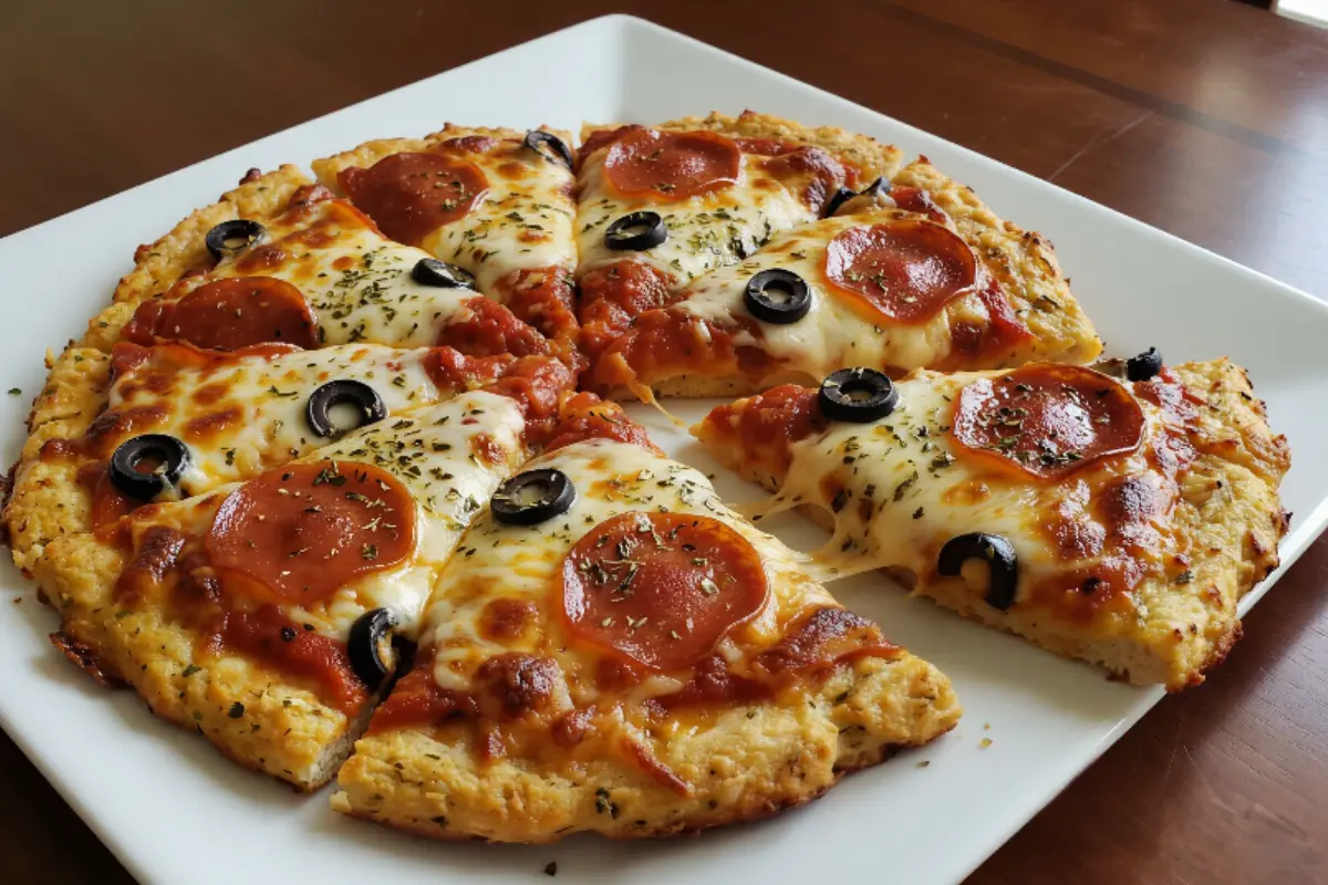 Chicken Crust Pizza Recipe