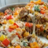 Chicken Sausage and Cauliflower Rice Skillet