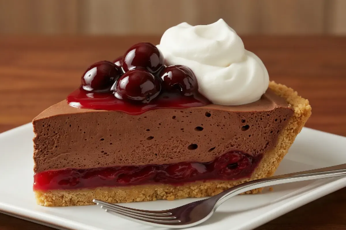 Chocolate Cherry Pie