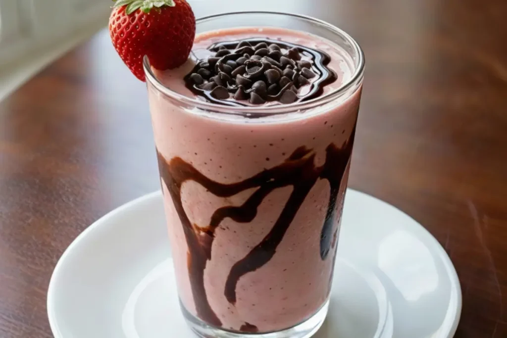 Chocolate Covered Strawberry Smoothie