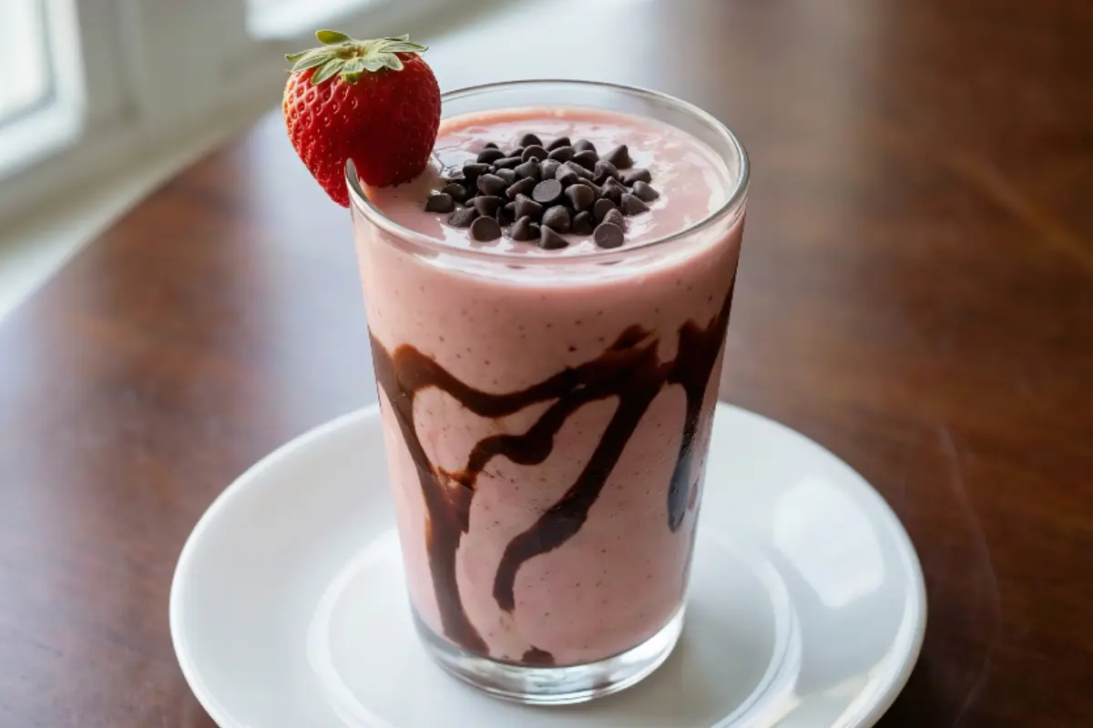 Chocolate Covered Strawberry Smoothie Recipe
