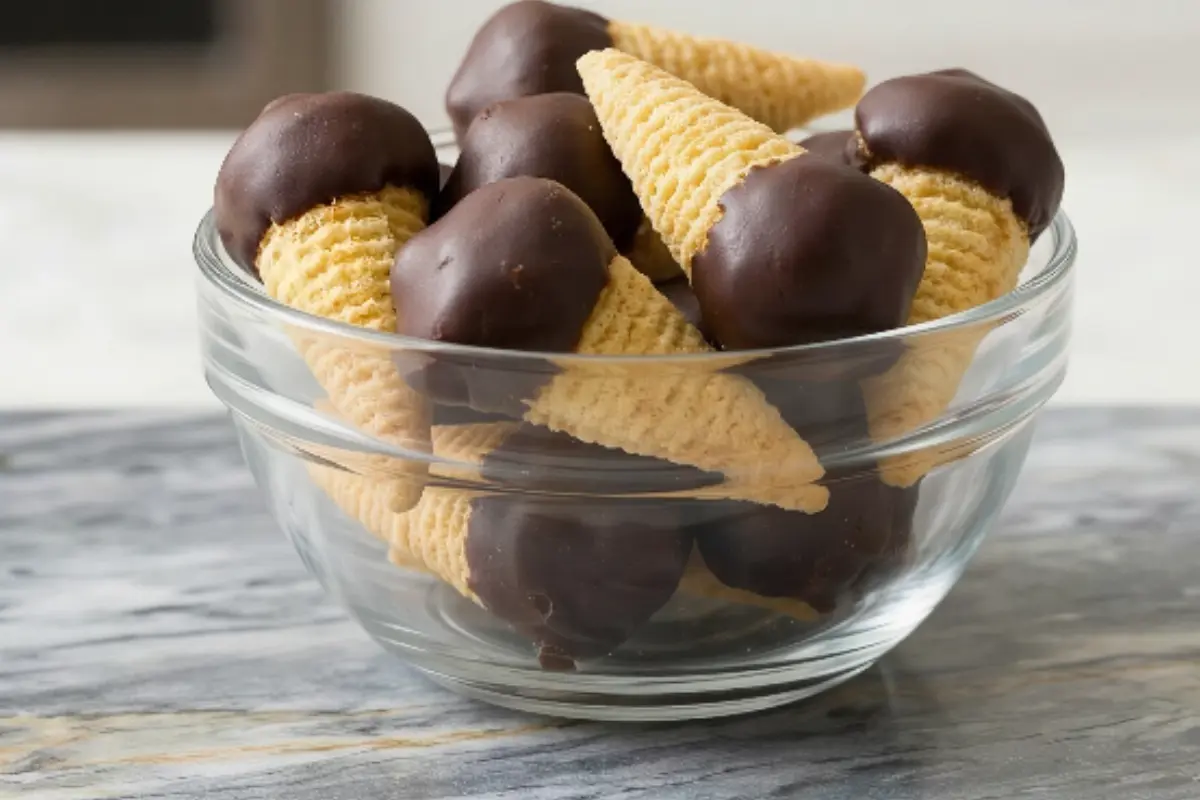 Chocolate Peanut Butter Bugle Bites