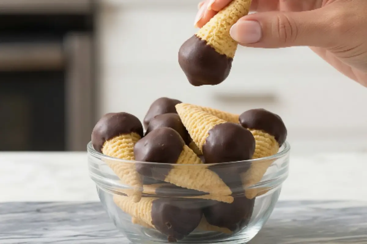 Chocolate Peanut Butter Bugle