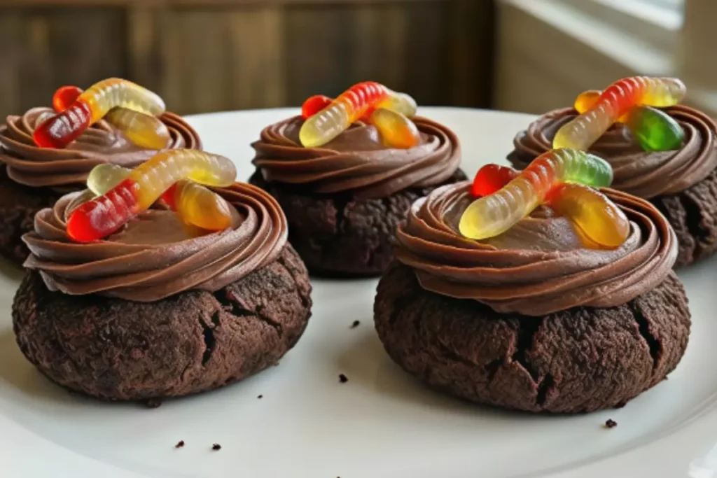 Crumbl chocolate dirt cake cookies