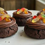 Crumbl chocolate dirt cake cookies