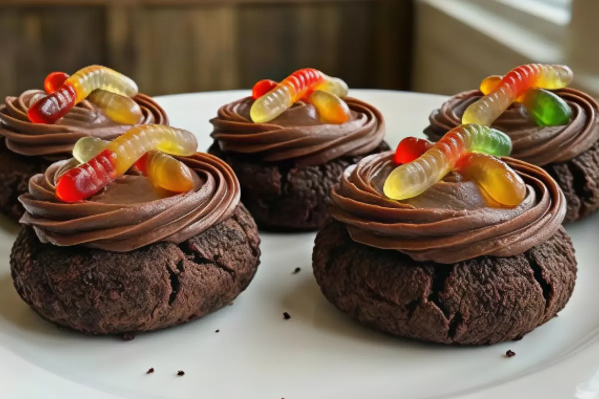 Crumbl chocolate dirt cake cookies