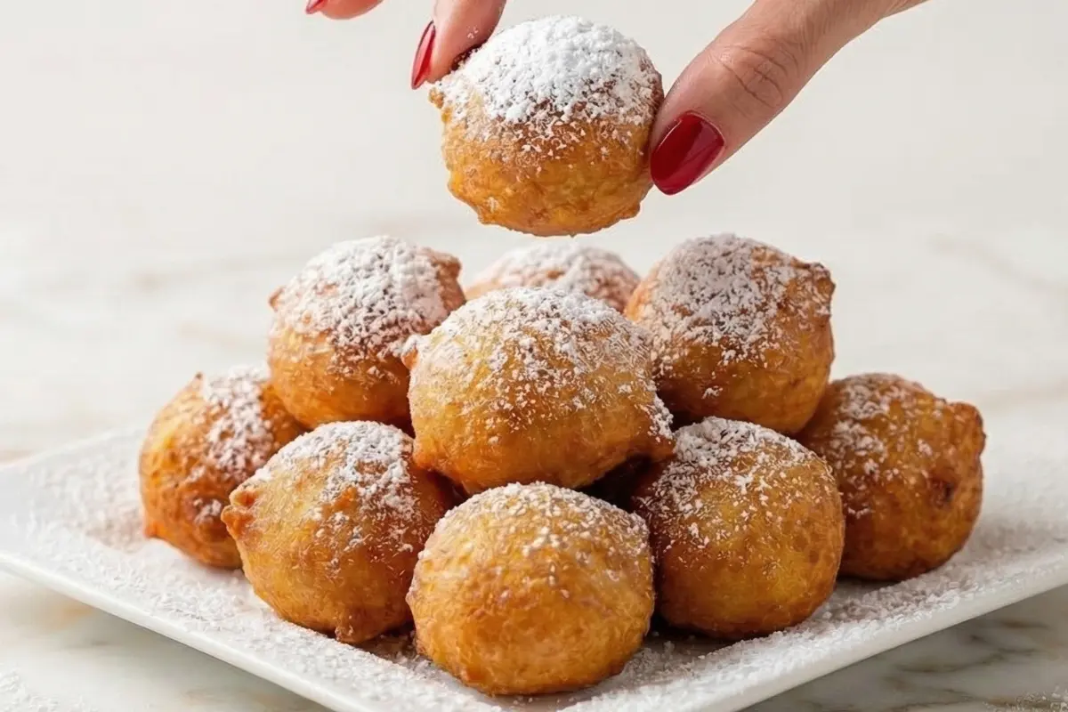 Mini Funnel Cake Bites