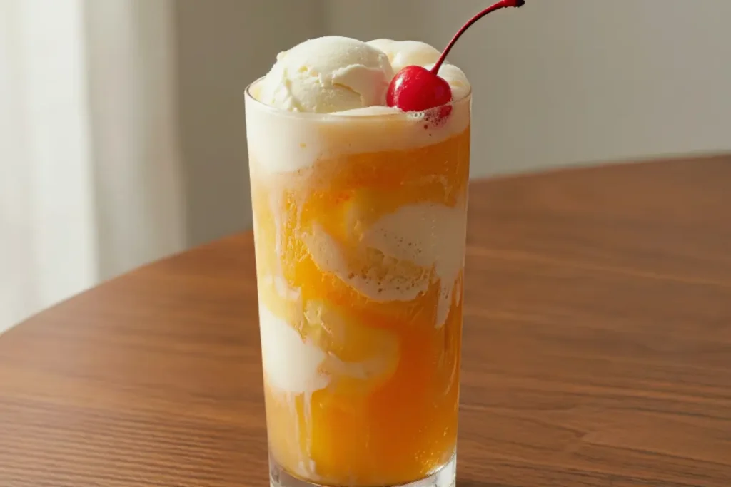 Orange Creamsicle Floats Recipe