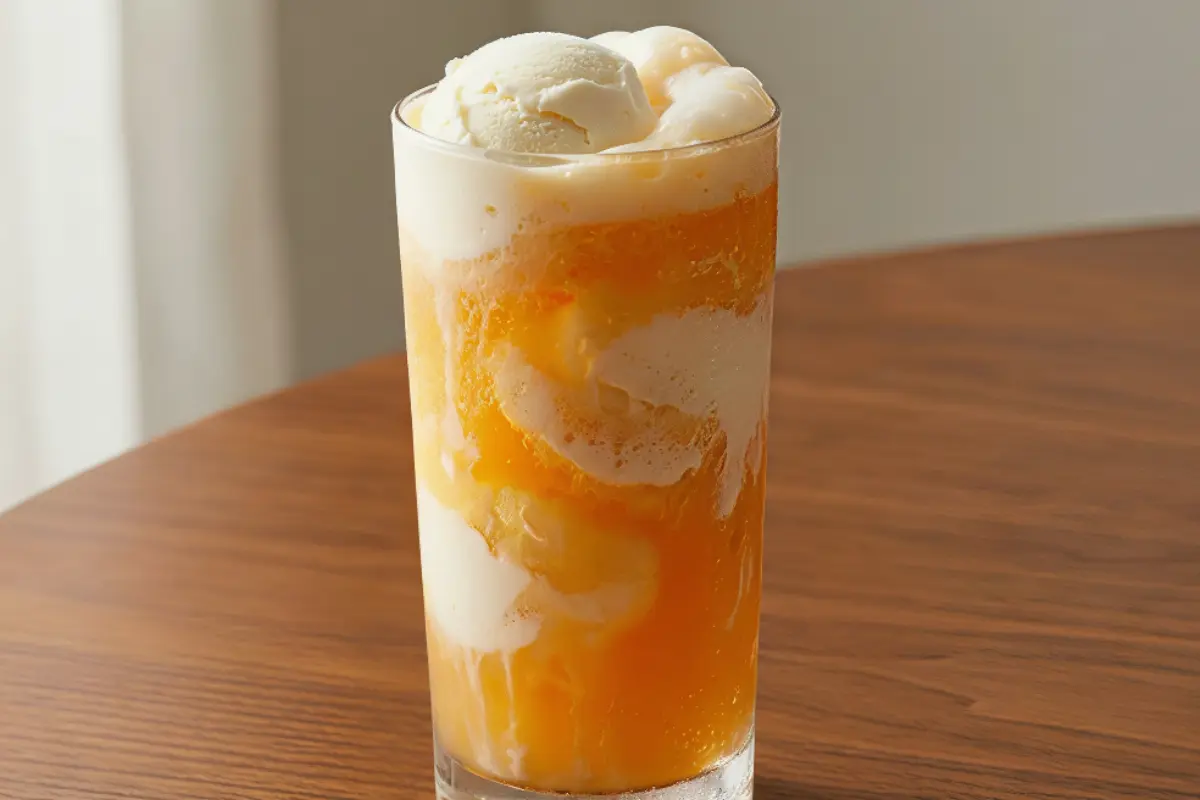Orange Creamsicle Floats